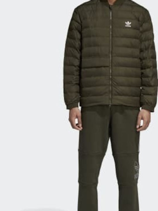 Adidas SST Outdoor Herren Jacke Puffer Grün