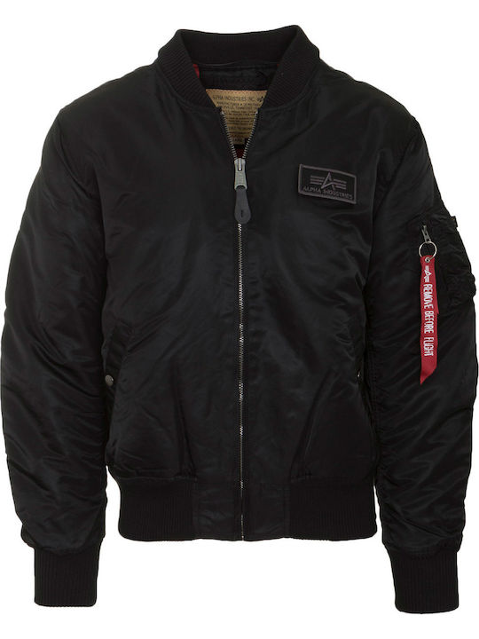 MA-1 D-Tec Winter Jacket Bomber Black