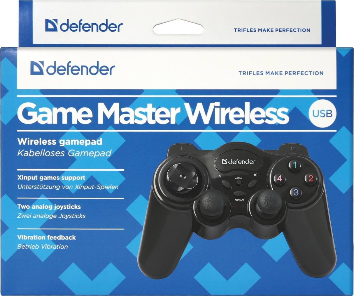 Джойстик defender game master wireless как подключить к компьютеру