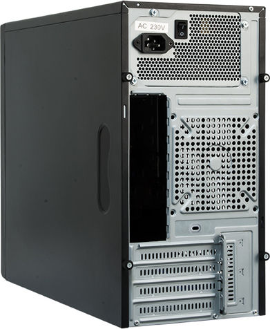 Chieftec XT-01B-350GPB Mini Tower Κουτί Υπολογιστή Μαύρο