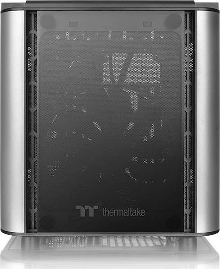 Thermaltake Level 20 VT Gaming Micro Tower Κουτί Υπολογιστή με Πλαϊνό Παράθυρο Μαύρο