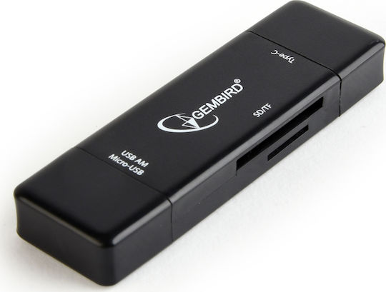 Gembird Card Reader USB 3.1 Type-C για SD/microSD