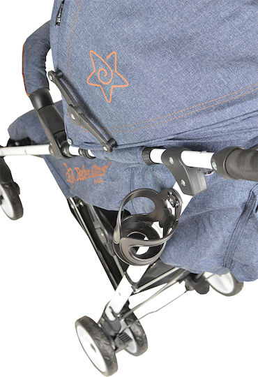 Bebe Stars Adam Regenschirm Kinderwagen Geeignet für Neugeborene Blau 6.7kg