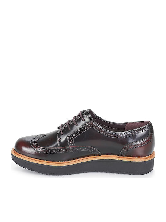 Teadale Γυναικεία Slip-On Δερμάτινα Μαύρα
