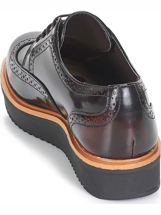 Teadale Γυναικεία Slip-On Δερμάτινα Μαύρα