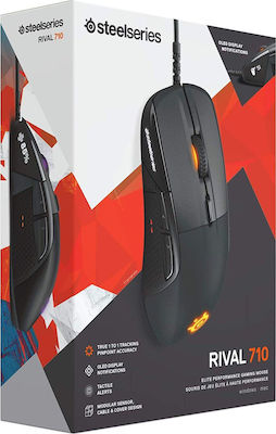 SteelSeries Rival 710 RGB Gaming Ποντίκι Μαύρο