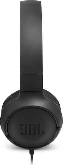 JBL Tune 500 Wired On Ear Headphones Black