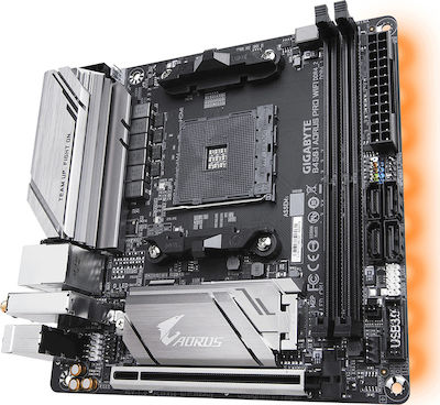 Gigabyte B450 I Aorus Pro Wifi (rev. 1.0) Motherboard Mini ITX με AMD AM4 Socket