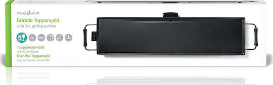 Nedis Teppanyaki Grilling Plate with Adjustable Thermostat 1800W 90x23cm.