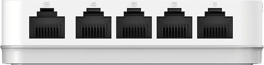 D-Link GO-SW-5G Unverwaltet L2 Switch mit 5 Ports Gigabit (1Gbps) Ethernet