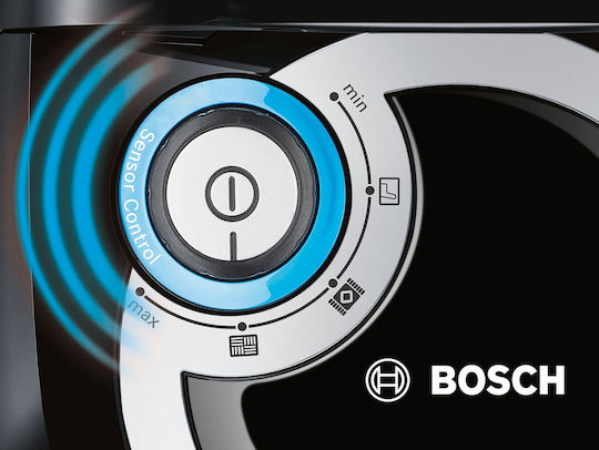 Bosch 1001022603 Ηλεκτρική Σκούπα 550W με Κάδο 1.4lt Μαύρη