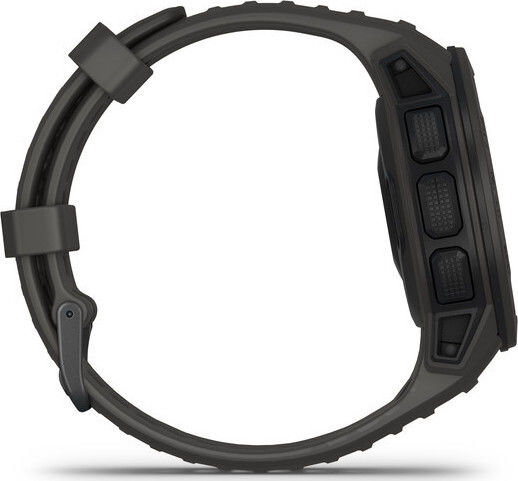 Garmin Instinct 45mm Αδιάβροχο Smartwatch με Παλμογράφο (Graphite)