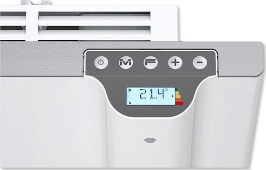 Stiebel Eltron CND 150 Wall Convector Heater 1500W with Electronic Thermostat 101x50.4cm White