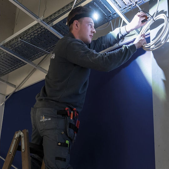 Scangrip Φακός Κεφαλής LED IP54 με Μέγιστη Φωτεινότητα 150lm