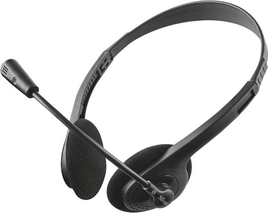 Trust Primo On Ear Multimedia Headphone with Microphone 3.5mm Jack