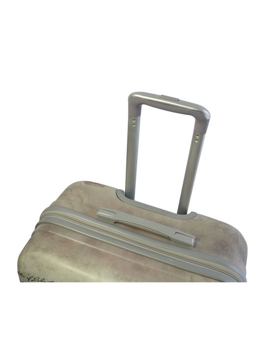 A2S NYC Kids Cabin Hard Multicolour Suitcase With 4 Wheels Height 55cm