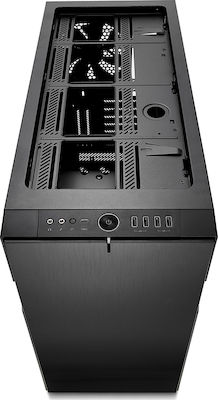 Fractal Design Define R6 USB-C Blackout Midi Tower Computer Case Black