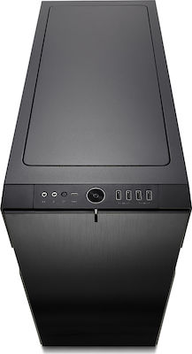 Fractal Design Define R6 USB-C Blackout Midi Tower Computer Case Black