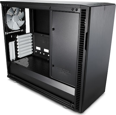 Fractal Design Define R6 USB-C Black TG Midi-Turm Computergehäuse Schwarz