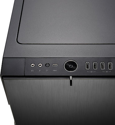Fractal Design Define R6 USB-C Black TG Midi-Turm Computergehäuse Schwarz