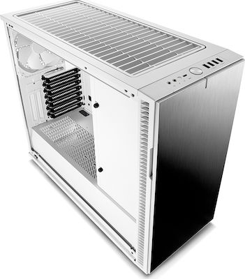 Fractal Design Define R6 USB-C Tempered Glass Midi-Turm Computergehäuse Weiß