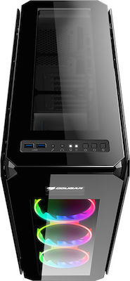 Cougar Puritas RGB Gaming Midi-Turm Computergehäuse Schwarz