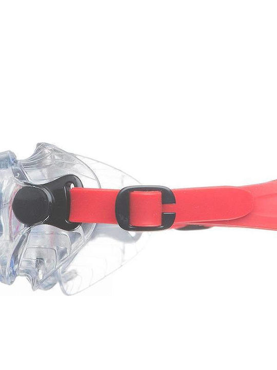 Speedo Futura Classic 10900-B991J Swimming Goggles Kids with Anti-fog Lenses Transparent/Red Transparent