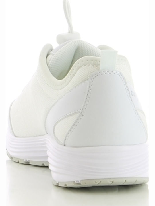 Oxypas Maud Low Work White OB with Certification SRA,SRC