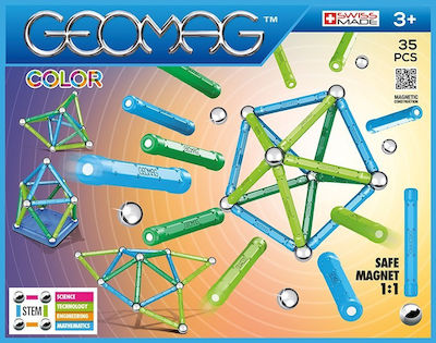 Geomag Magnetic Construction Toy Σετ Color 35pcs Kid 3++ years