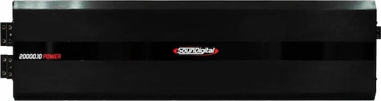 SounDigital Ενισχυτής Αυτοκινήτου SD20000.1D 1 Καναλιού (Κλάση D)