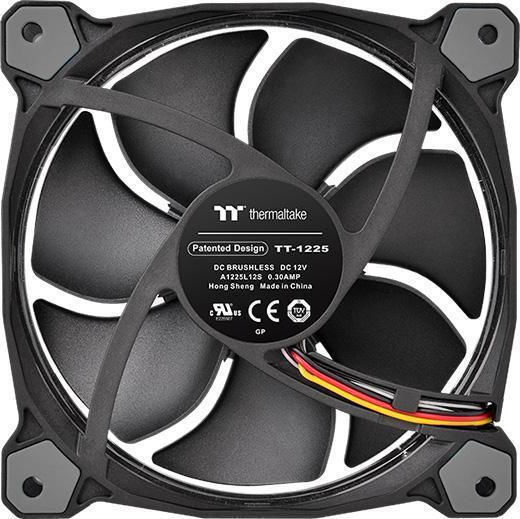 Thermaltake Riing 12 LED Radiator Fan Sync Edition Case Fan 120mm (1500rpm / 40.6cfm) με RGB Φωτισμό και Σύνδεση 4-Pin PWM 3τμχ