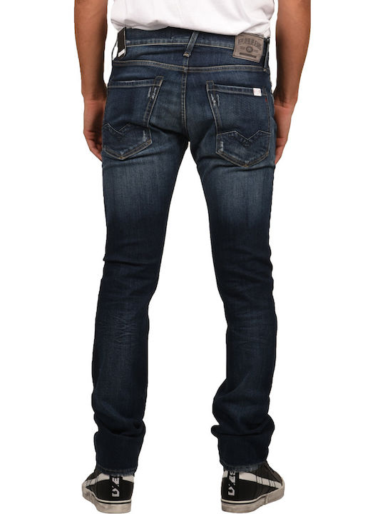 Replay Waitom Herren Jeanshose in Slim Fit Blau