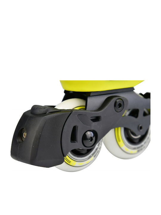 Micro Infinite Kids Adjustable Inline Rollers Yellow