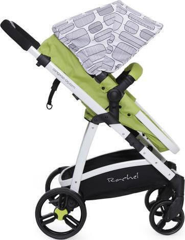 Cangaroo Rachel Adjustable 2 in 1 Baby Stroller Suitable for Newborn Green 9.10kg
