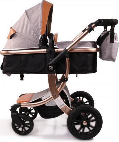 Moni Sofie Adjustable 2 in 1 Baby Stroller Suitable for Newborn Gray 11.5kg