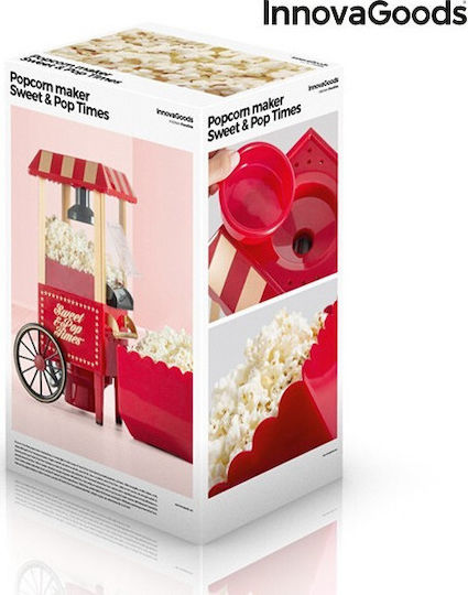 InnovaGoods Sweet & Pop Times Popcorn Maker Hot Air 1200W
