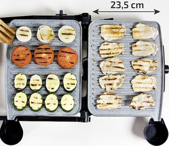 Cecotec Τοστιέρα Γκριλιέρα 2000W Inox