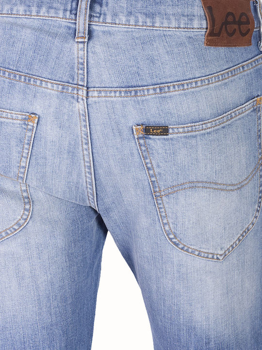 Daren Worn In Ανδρικό Παντελόνι Τζιν Ελαστικό με Regular Εφαρμογή Μπλε