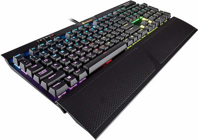 Corsair K70 RGB MK.2 Rapidfire Gaming Tastatură mecanică cu Cherry MX Speed switch-uri și iluminare RGB (Engleză UK)