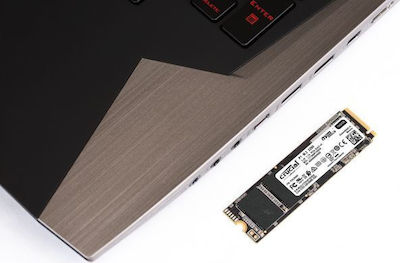 Crucial P1 SSD 500GB τύπου M.2 με σύνδεση PCI Express 3.0 CT500P1SSD8