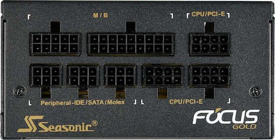 Seasonic Focus SGX 650W Μαύρο Τροφοδοτικό Υπολογιστή Full Modular 80 Plus Gold