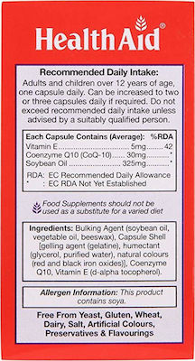 Health Aid Conergy CoQ10 30mg 90 tabs 90 Mützen