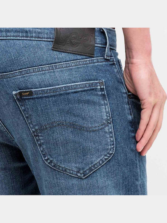 Daren Ανδρικό Παντελόνι Τζιν με Slim Straight Εφαρμογή Μπλε