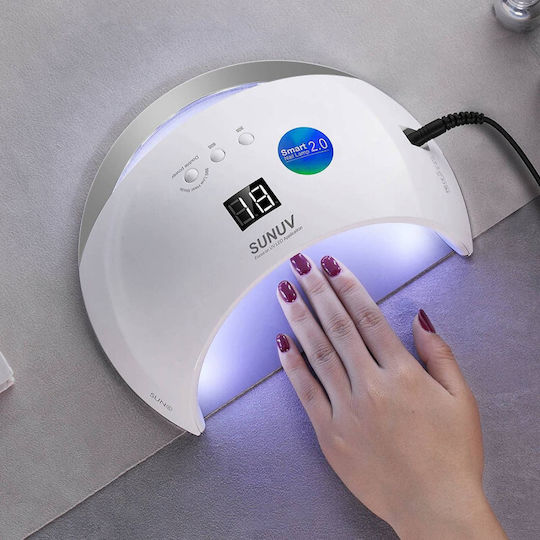 SUN ONE UV Sun 6S Nail Polish Curing Lamp UV / LED 48W White