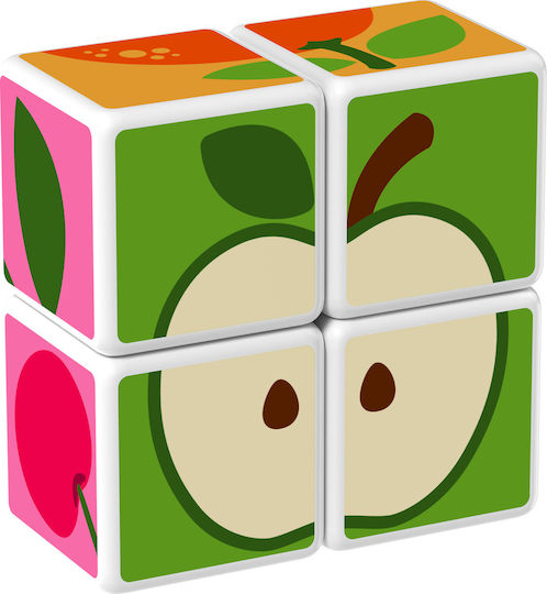 Geomag Aktivitätswürfel Magicube Fruit für 18++ Monate
