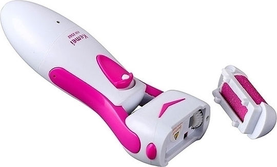 Kemei Rechargeable Electric Foot File for Heels & Calluses
