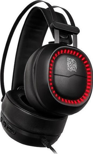 Thermaltake Shock Pro Rgb 7.1 Over Ear Gaming Headset με σύνδεση USB