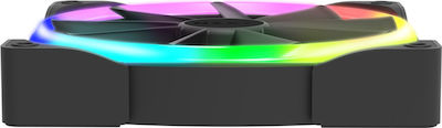 NZXT Aer 2 RGB Case Fan 120mm (1500rpm / 52.44cfm) με Σύνδεση 4-Pin PWM