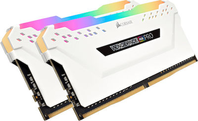 Corsair Vengeance RGB Pro 32GB DDR4 RAM με 2 Modules (2x16GB) και Ταχύτητα 3000 για Desktop