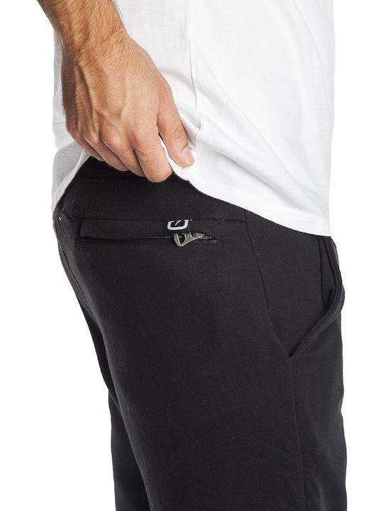 182.EM25.80 Jogginghose mit Gummizug Schwarz